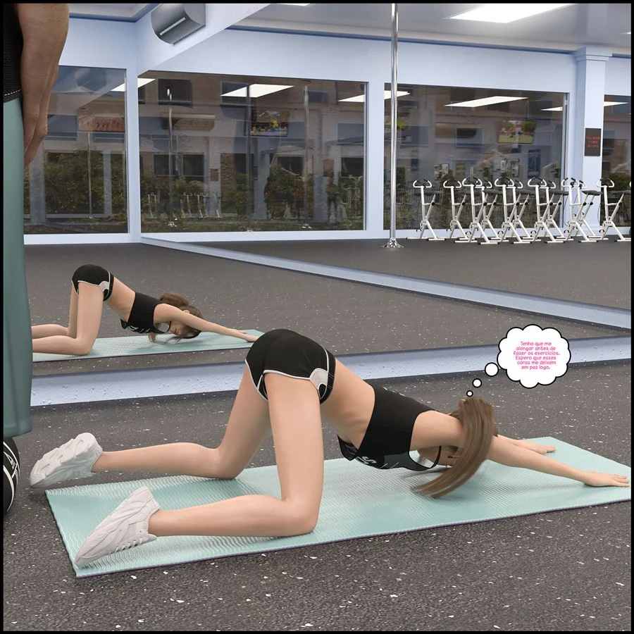 Natasha Submissa: Treinamento Erótico Explícito em 3D - HQ de Fetiche