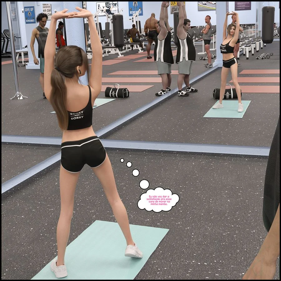 Natasha Submissa: Treinamento Erótico Explícito em 3D - HQ de Fetiche