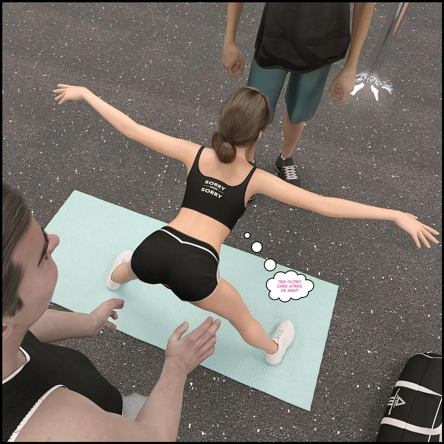 Natasha Submissa: Treinamento Erótico Explícito em 3D - HQ de Fetiche