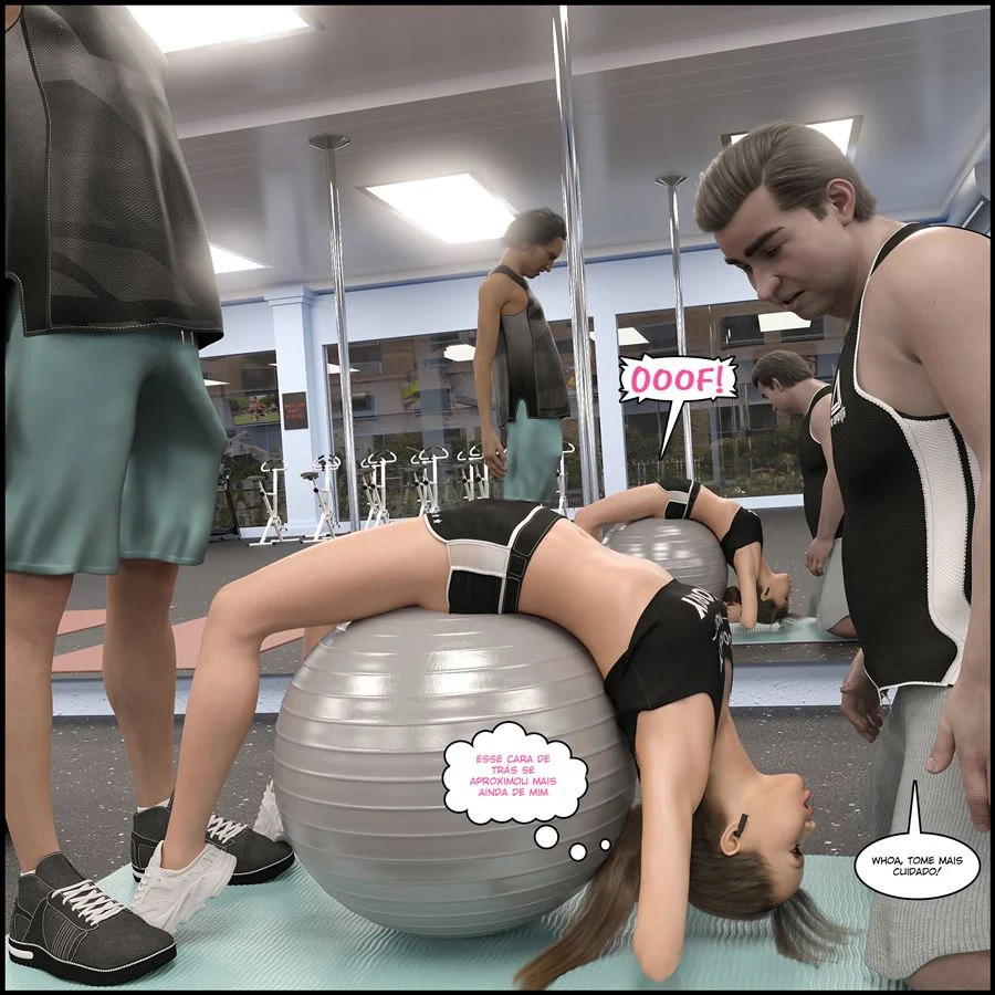 Natasha Submissa: Treinamento Erótico Explícito em 3D - HQ de Fetiche