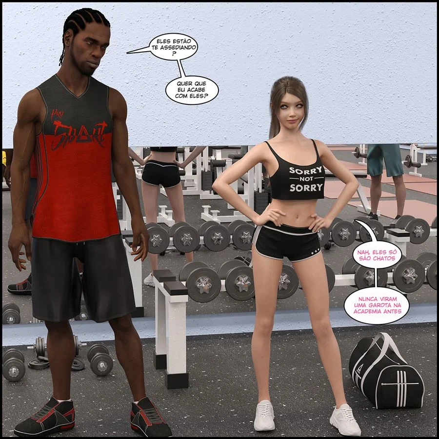 Natasha Submissa: Treinamento Erótico Explícito em 3D - HQ de Fetiche