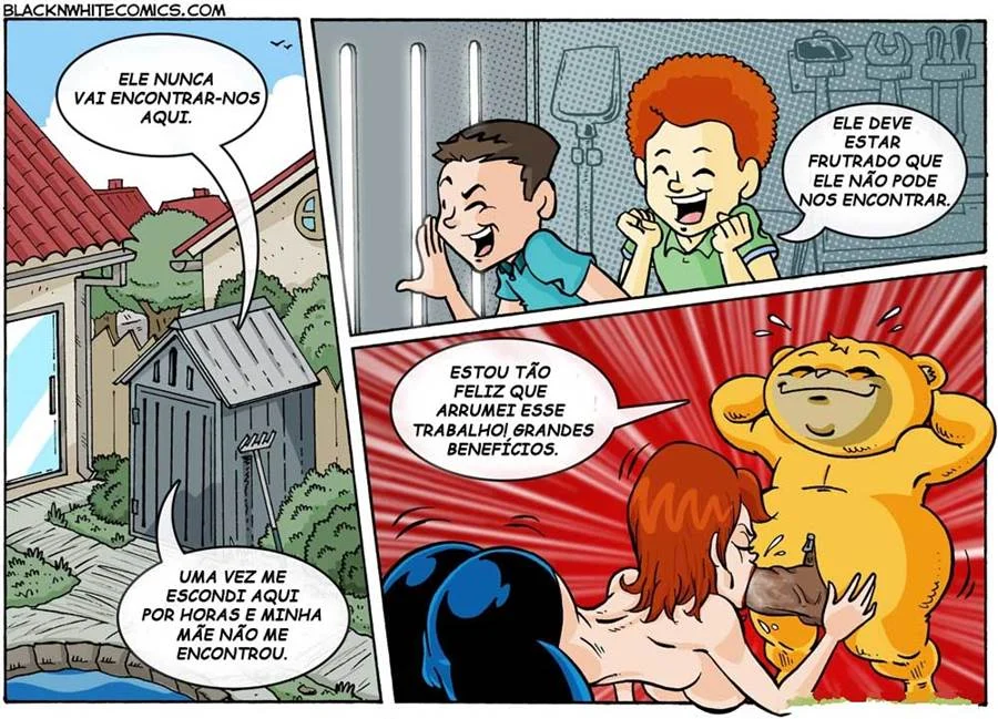 Explorações Eróticas com Ted: HQ Pornô com Personagens Animes Sensuais