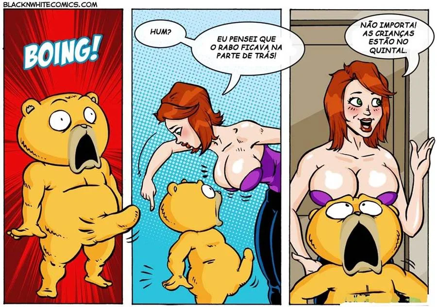 Explorações Eróticas com Ted: HQ Pornô com Personagens Animes Sensuais