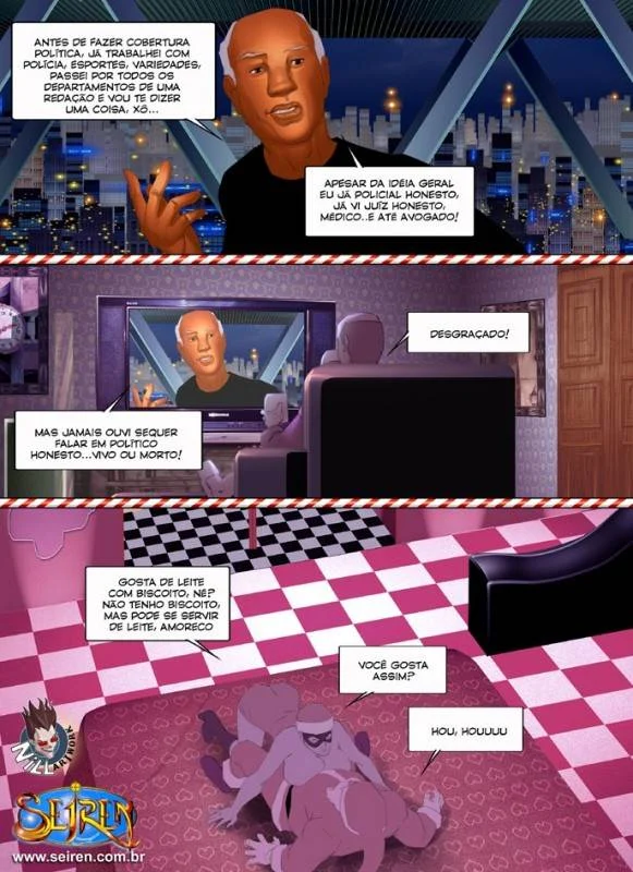 Aposentado Tarado Esfola a Novinha no Banheiro