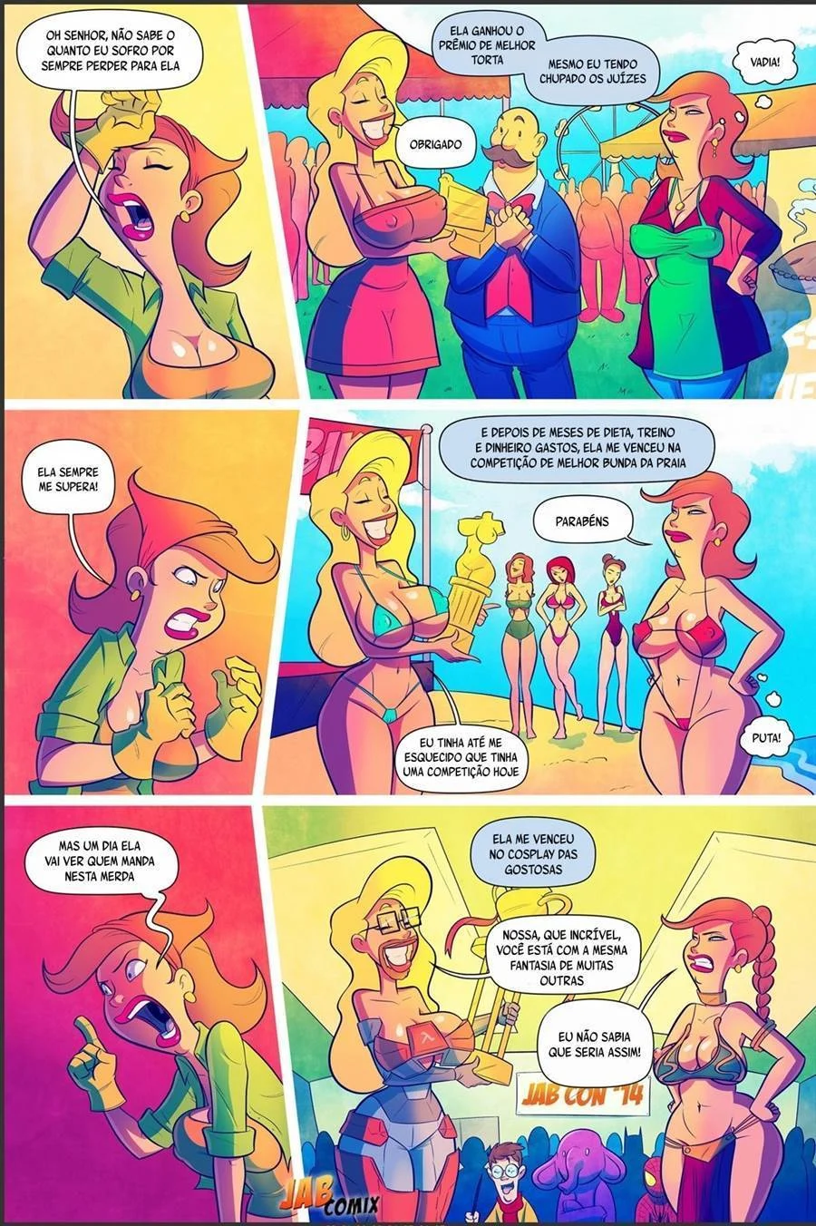 Quadrinhos Quentes: A Terceira Surra de Prazer do Velho Tarado