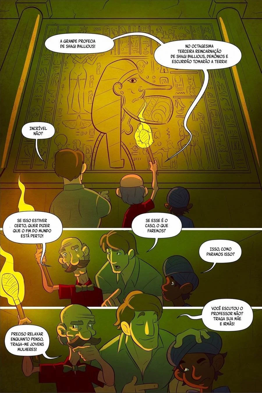 O Melhor de Jefferson: Porno Animado com Sexo Explícito nos Quadrinhos