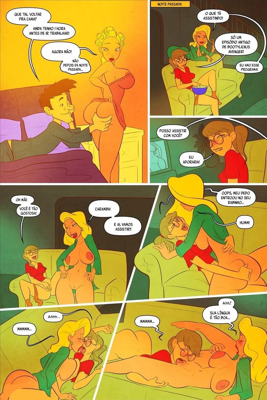 O Melhor de Jefferson: Porno Animado com Sexo Explícito nos Quadrinhos