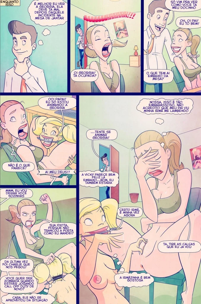 Senhor Jefferson: Confissões Proibidas e Prazer Censurado em HQ Erótica Explícita