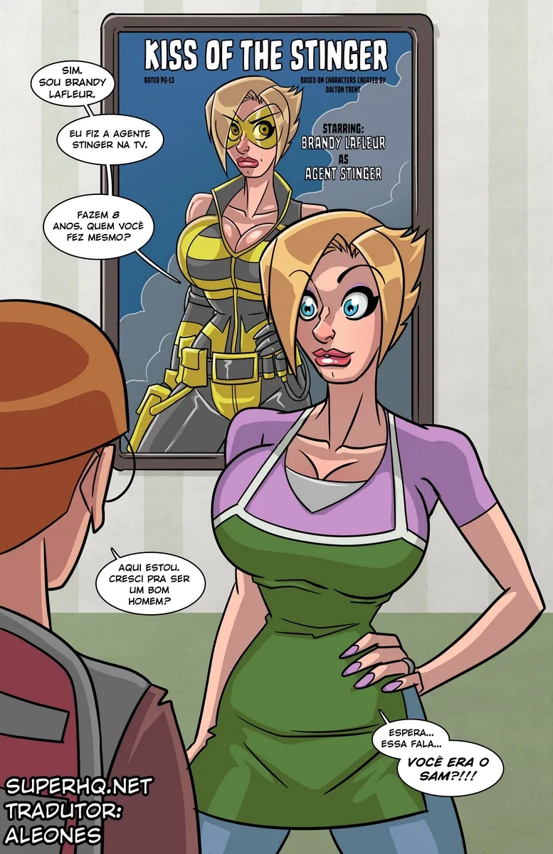 John North e Brandy: Quadrinhos Proibidos com Sexo Explícito e Fetiches