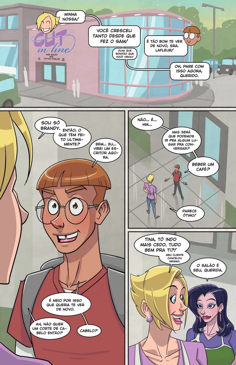 John North e Brandy: Quadrinhos Proibidos com Sexo Explícito e Fetiches