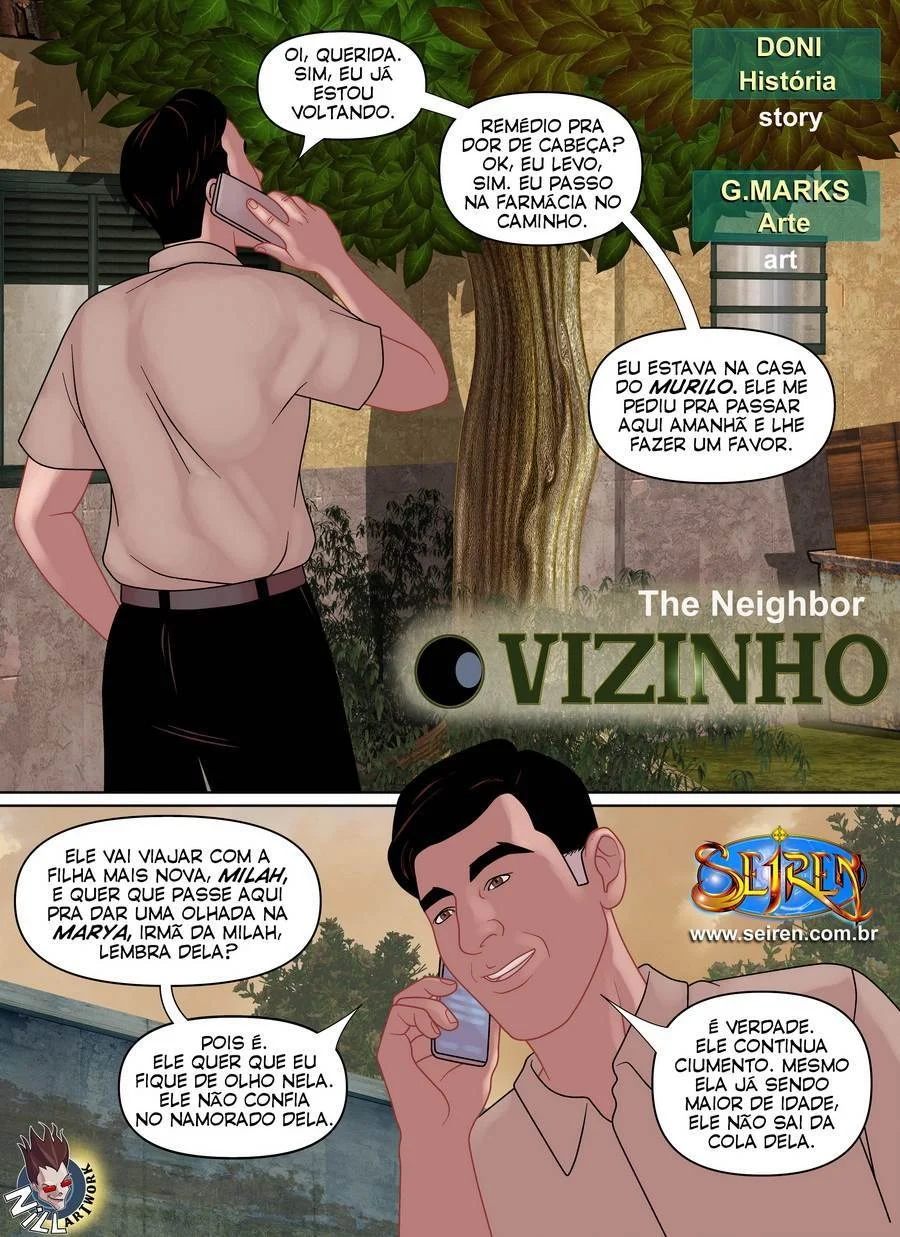 O Melhor do Sexo Explícito: HQ Picante com a Vizinha Gostosa!