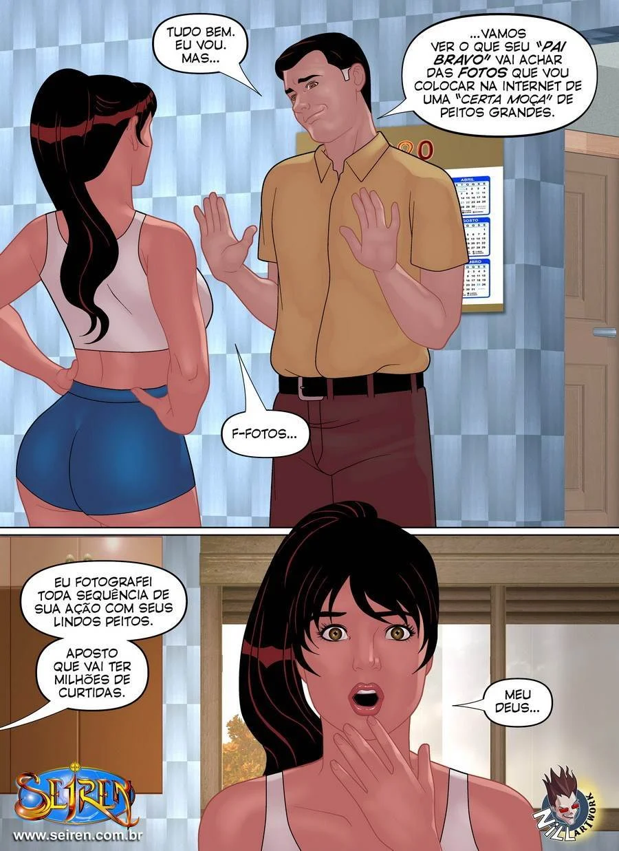 O Melhor do Sexo Explícito: HQ Picante com a Vizinha Gostosa!