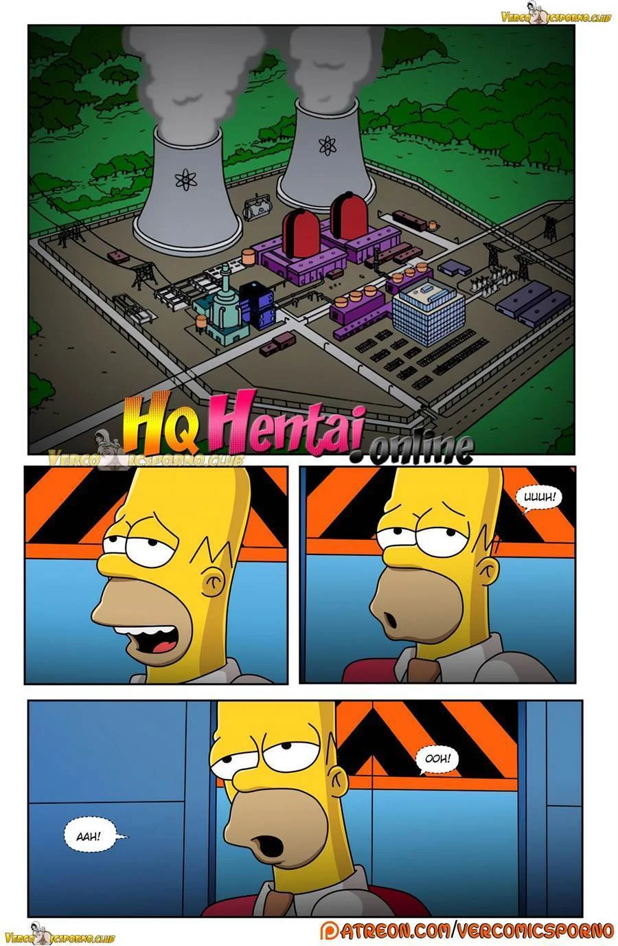 Vovô Tarado Nos Simpsons: HQ Hardcore de Sexo Explícito