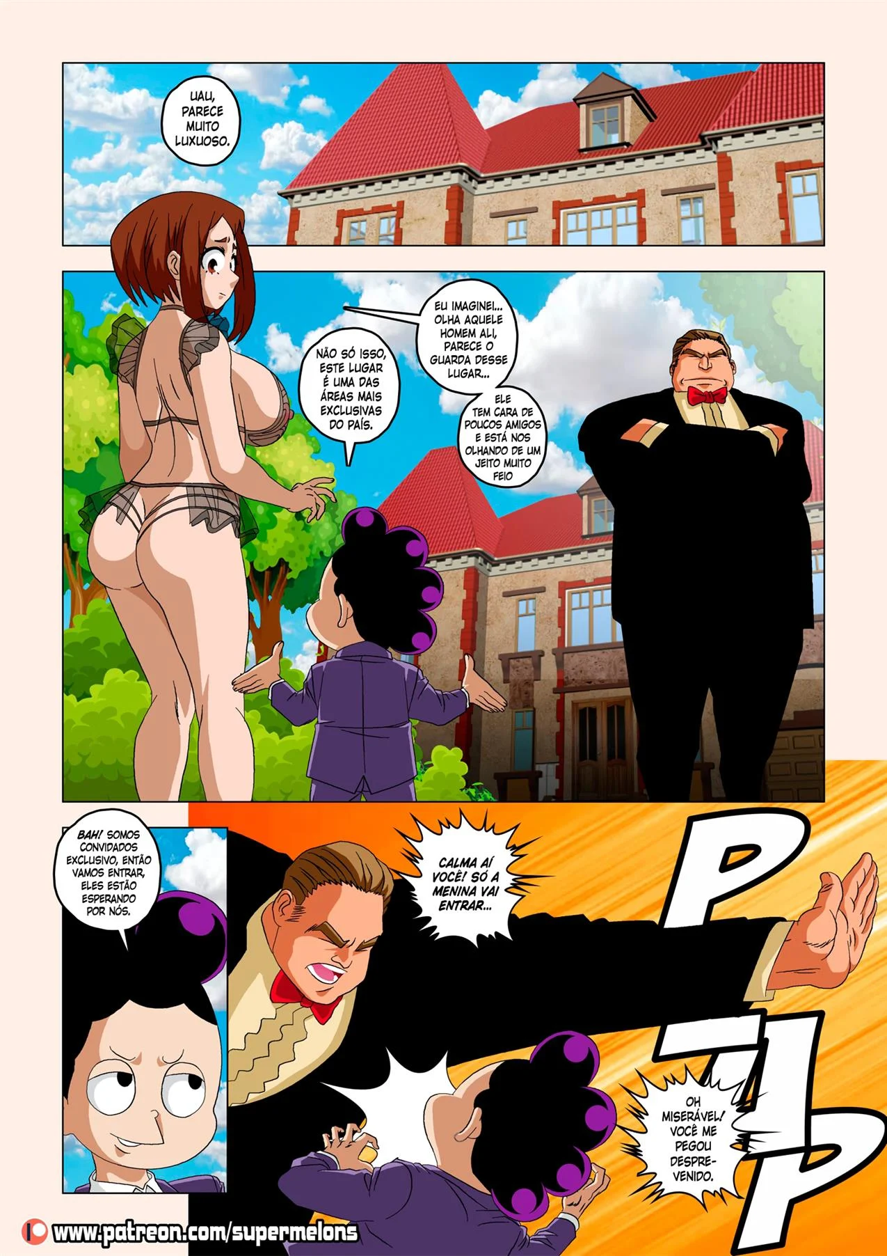 Uraraka em uma noite selvagem: heróis transando sem limites