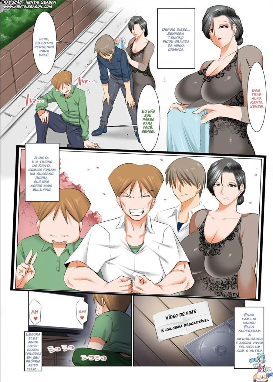 Oferecendo a Mamãe: Cena Proibida de Sexo Explícito em HQ