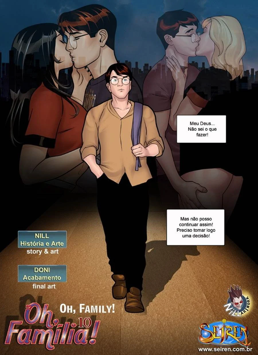 Contos Eróticos de Família: Sexo Explícito em HQ