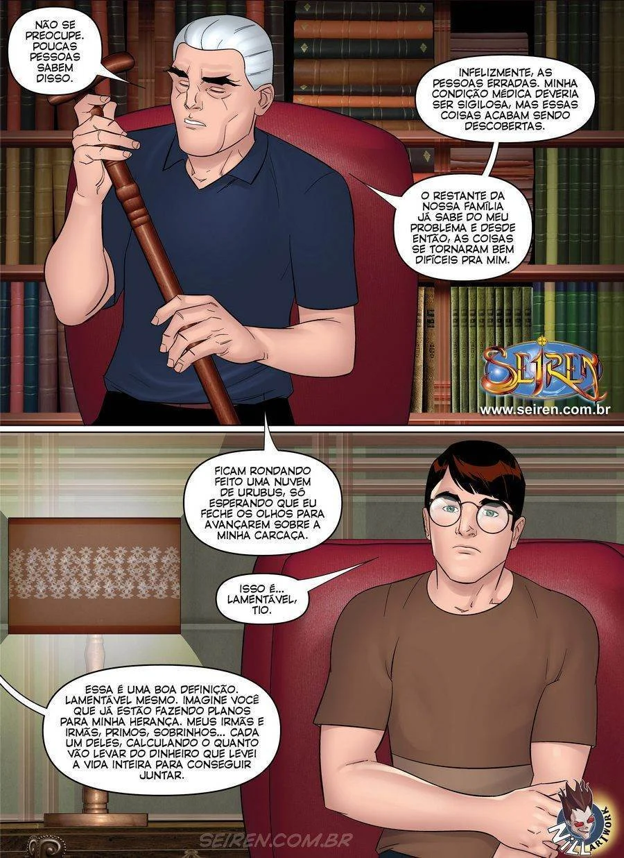 Oh, Família! Nudez Proibida e Sexo Explícito em HQ