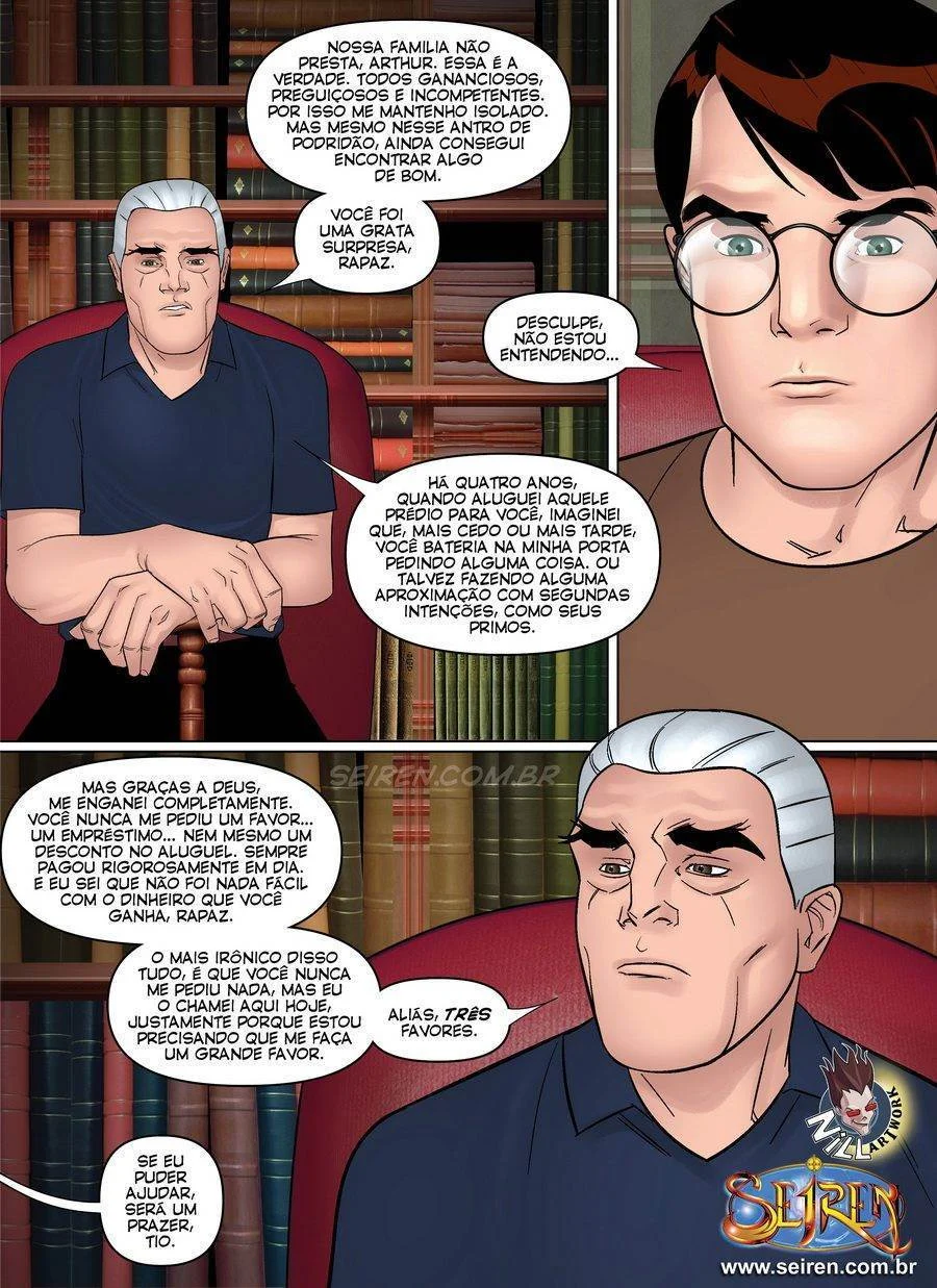 Oh, Família! Nudez Proibida e Sexo Explícito em HQ