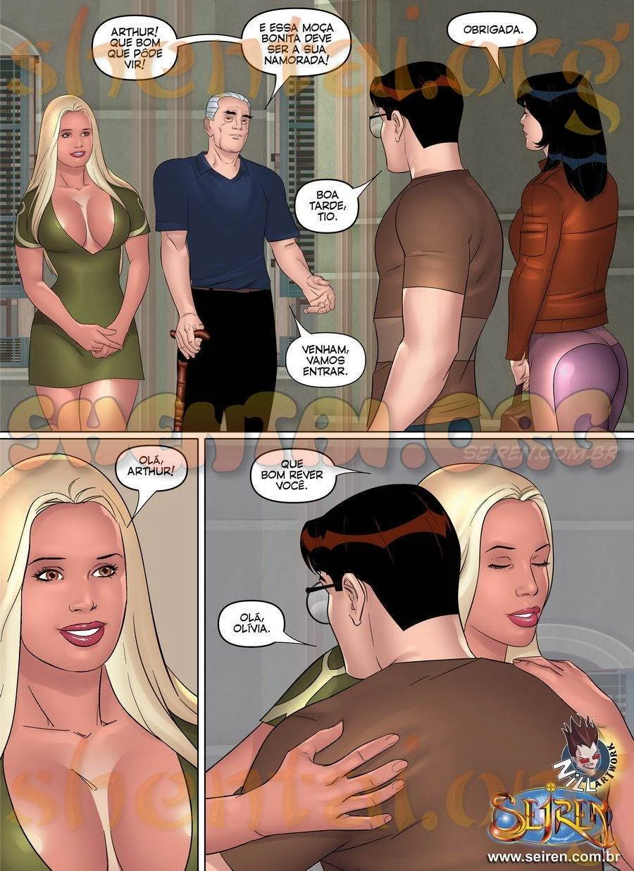 Oh, Família! Nudez Proibida e Sexo Explícito em HQ