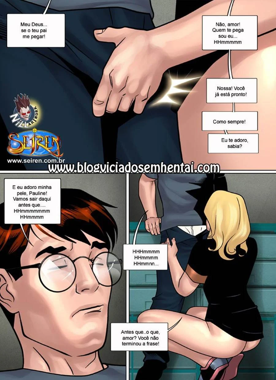 Família Proibida: Comi Minha Irmã na Sala - Hentai Tabu em HQ