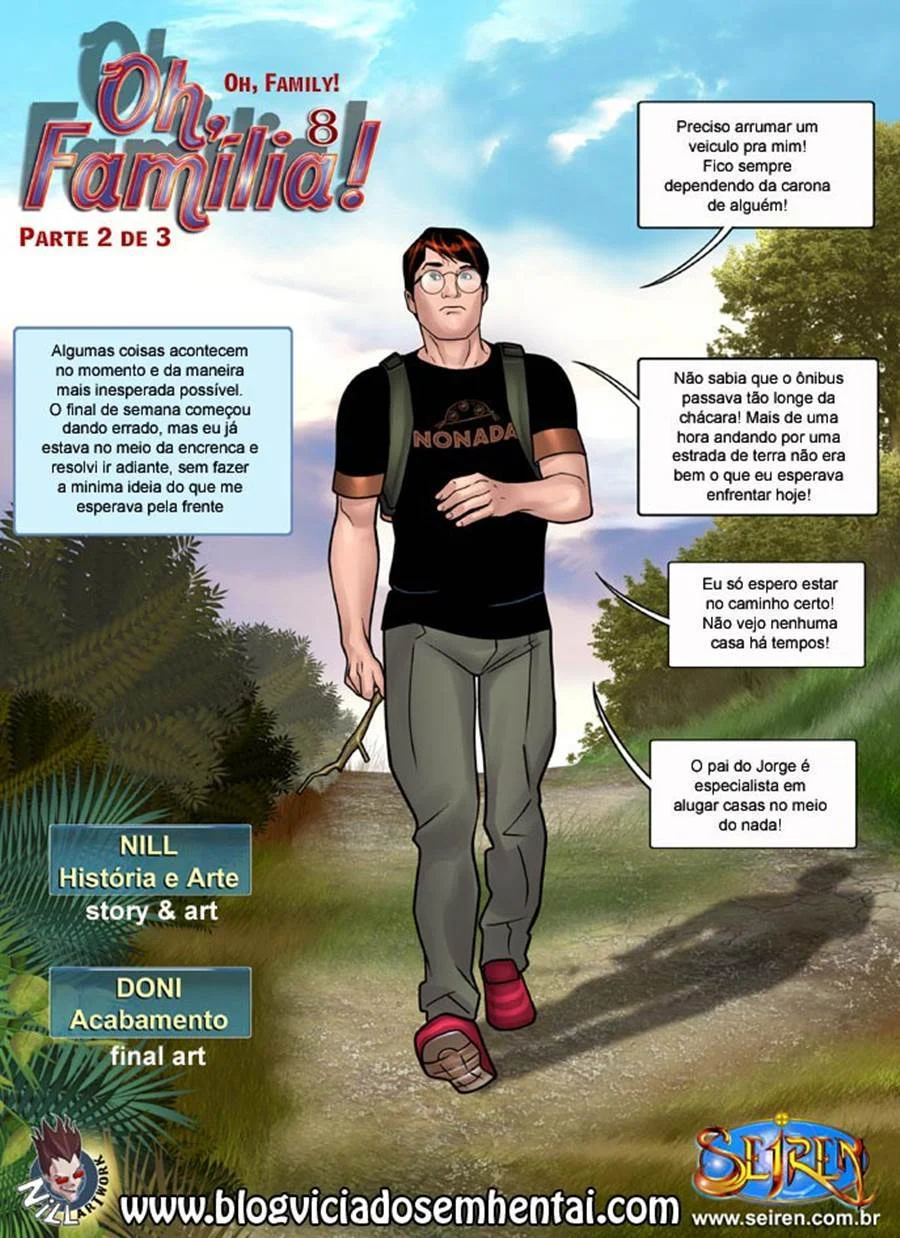 Safadeza em Família Vol. 8: Cenas Explícitas de Sexo nos Quadrinhos