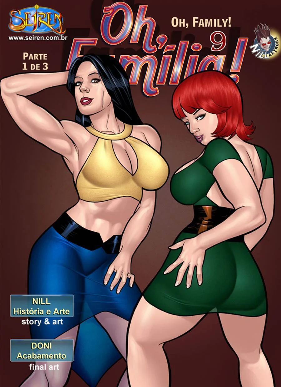 Incesto Proibido: A Família Mais Safada nos Quadrinhos de Sexo Explícito