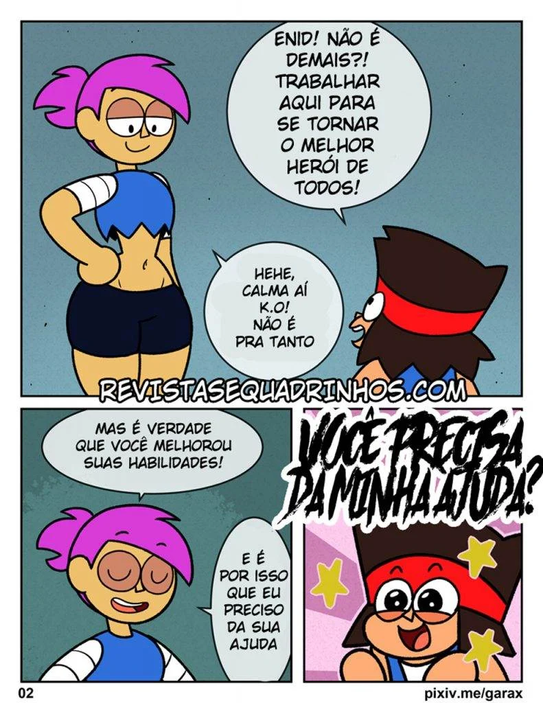 K.O. Explícito: Aventuras Eróticas dos Heróis em HQ Picante