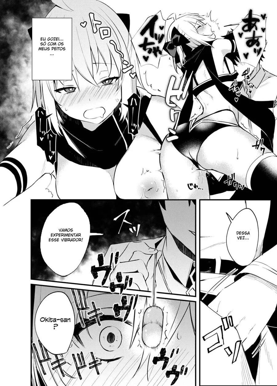Okita-san não Aguenta Mais de Tanto Tesão