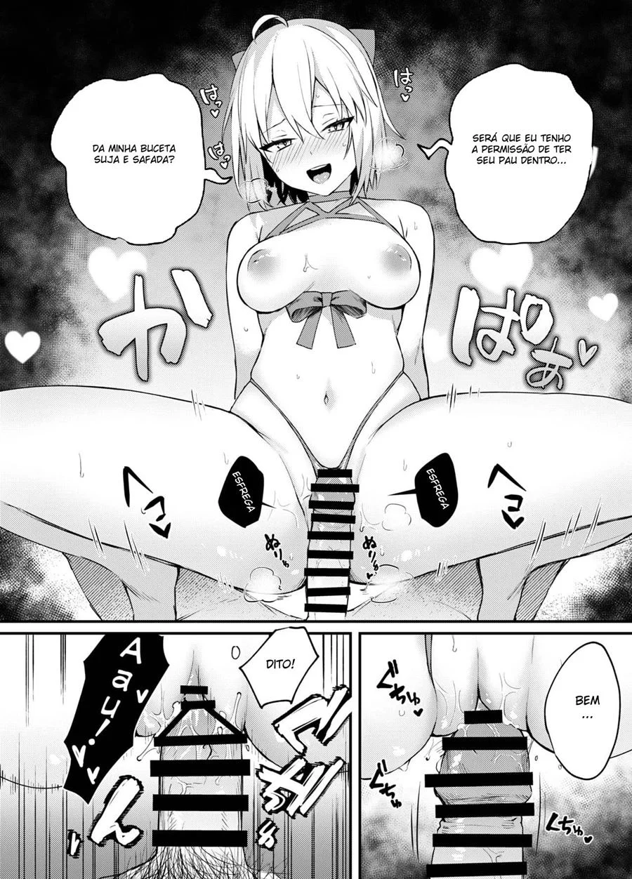 Okita-san não Aguenta Mais de Tanto Tesão