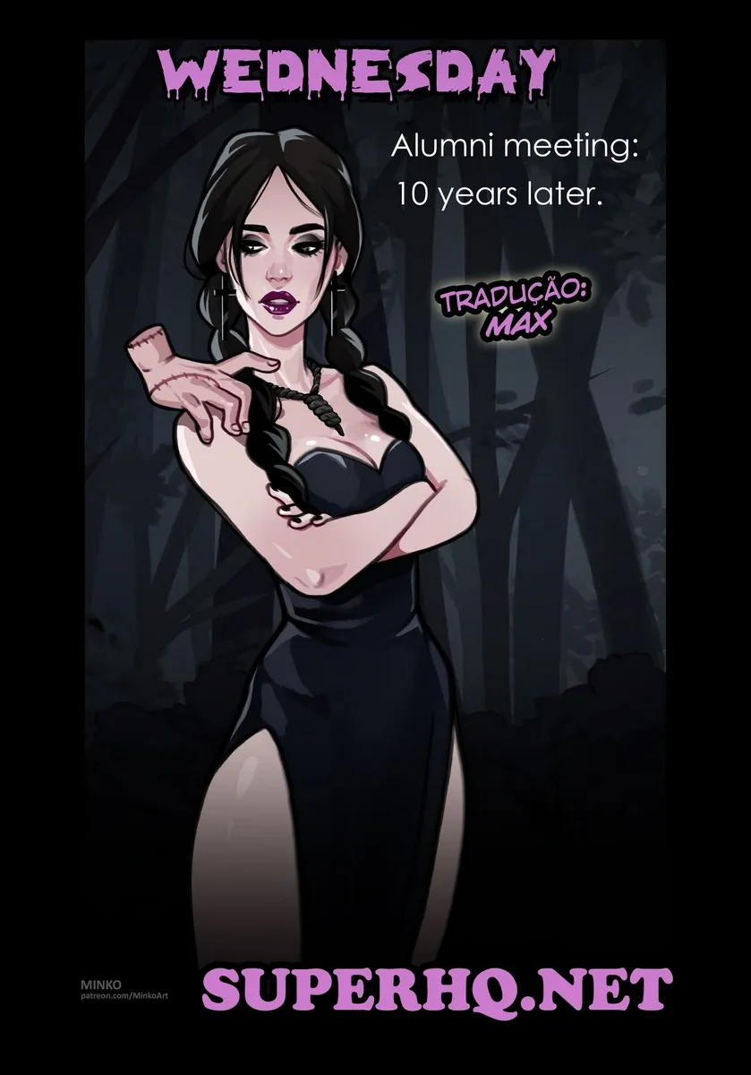 Encontro Picante com a Wandinha: Reencontro Após 10 Anos de Pura Luxúria