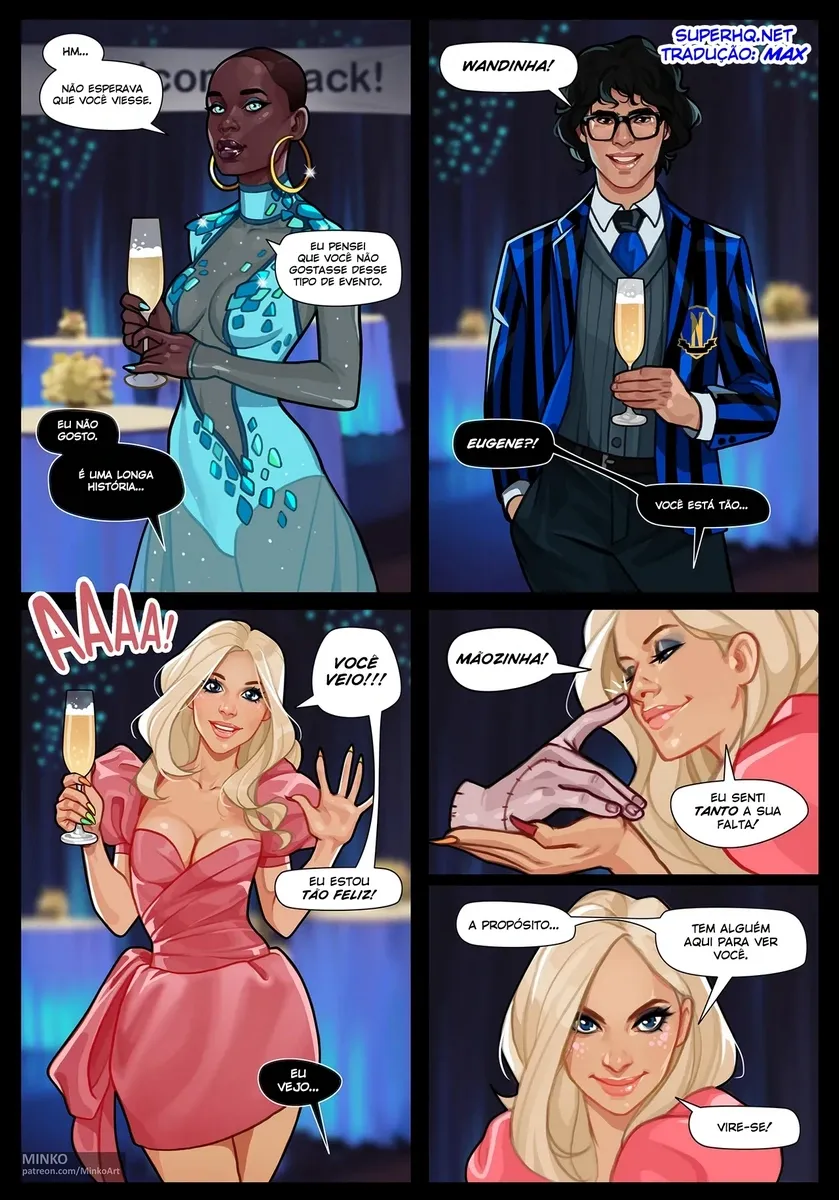 Encontro Picante com a Wandinha: Reencontro Após 10 Anos de Pura Luxúria