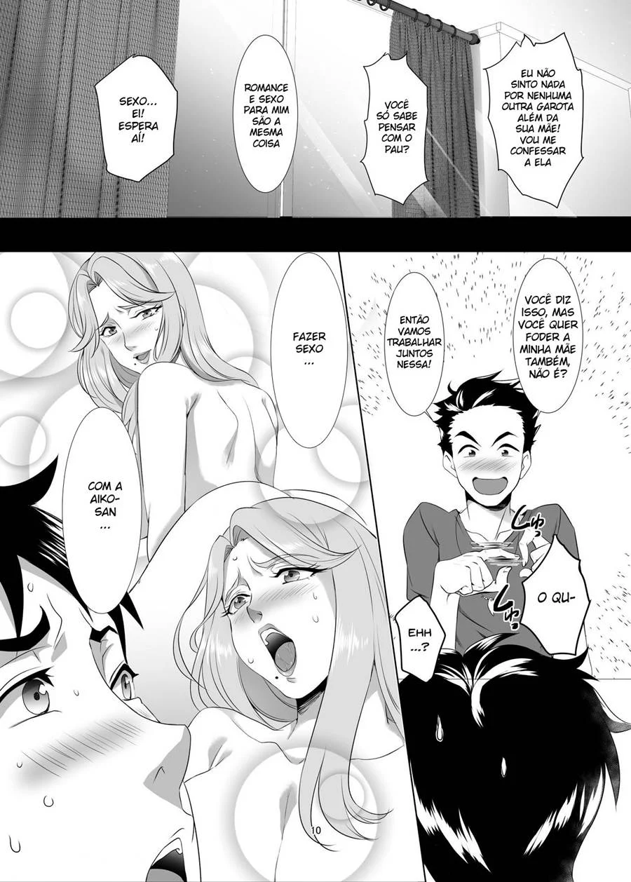 Sexo Explícito com a Mãe do Carrinho: HQ Erótica Tabu e Perversa