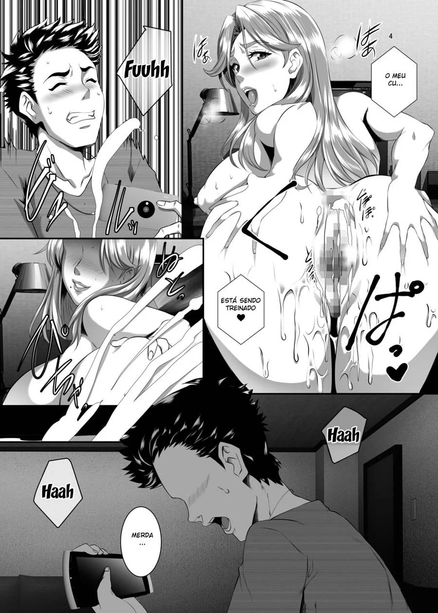 Sua Mãe É Uma Cadela no Calor - Hentai Explícito em HQ