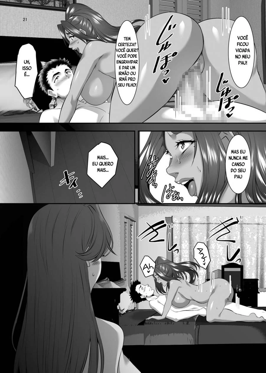 Mamãe Safada: HQ Exclusiva de Sexo Explícito e Tabus Eróticos Proibidos