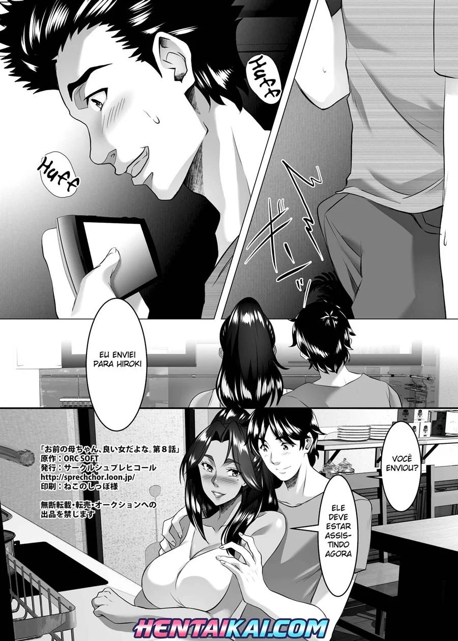 Sua Mãe É uma Cadela Gostosa - HQ Hardcore de Sexo Explícito