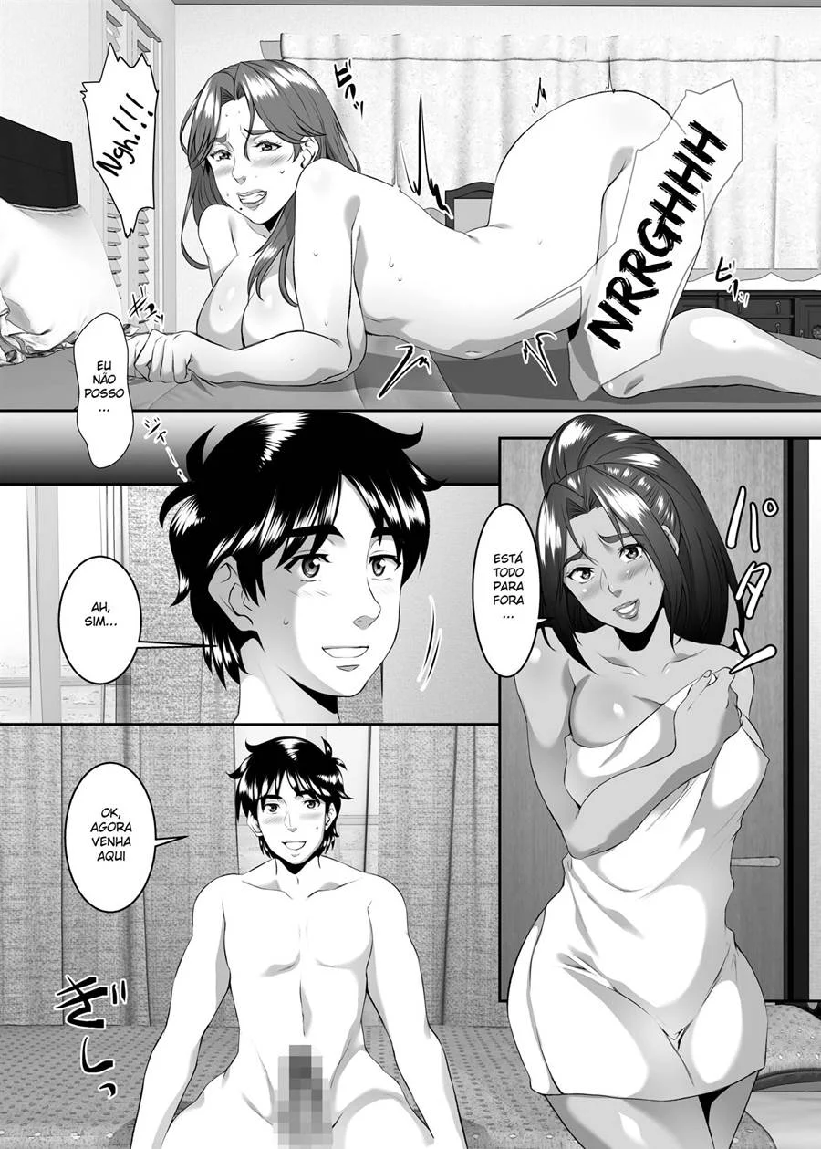Sua Mãe é uma Vadia Gostosa - Hentai Explícito de Família