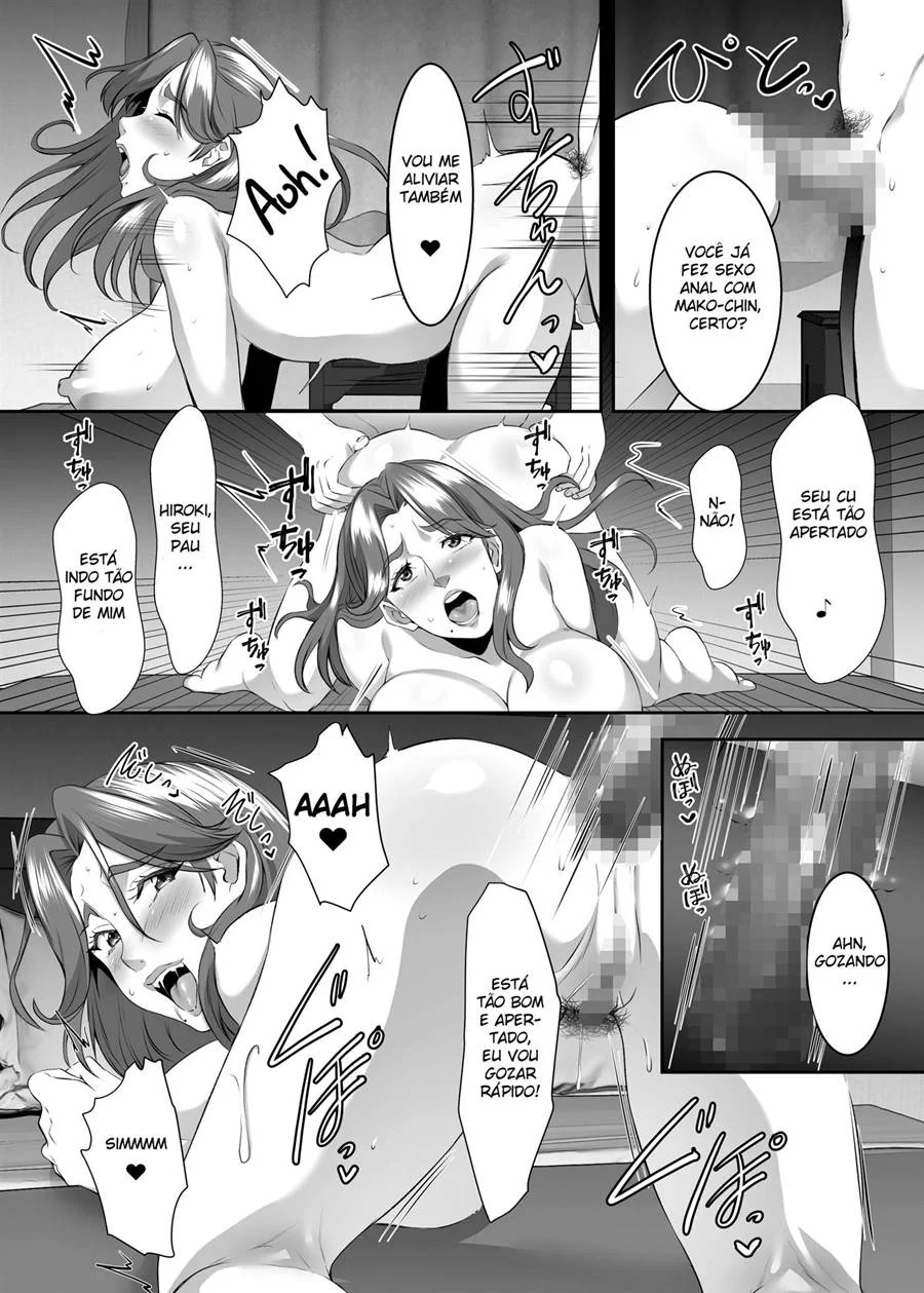 Sua Mãe é uma Vadia Gostosa - Hentai Explícito de Família