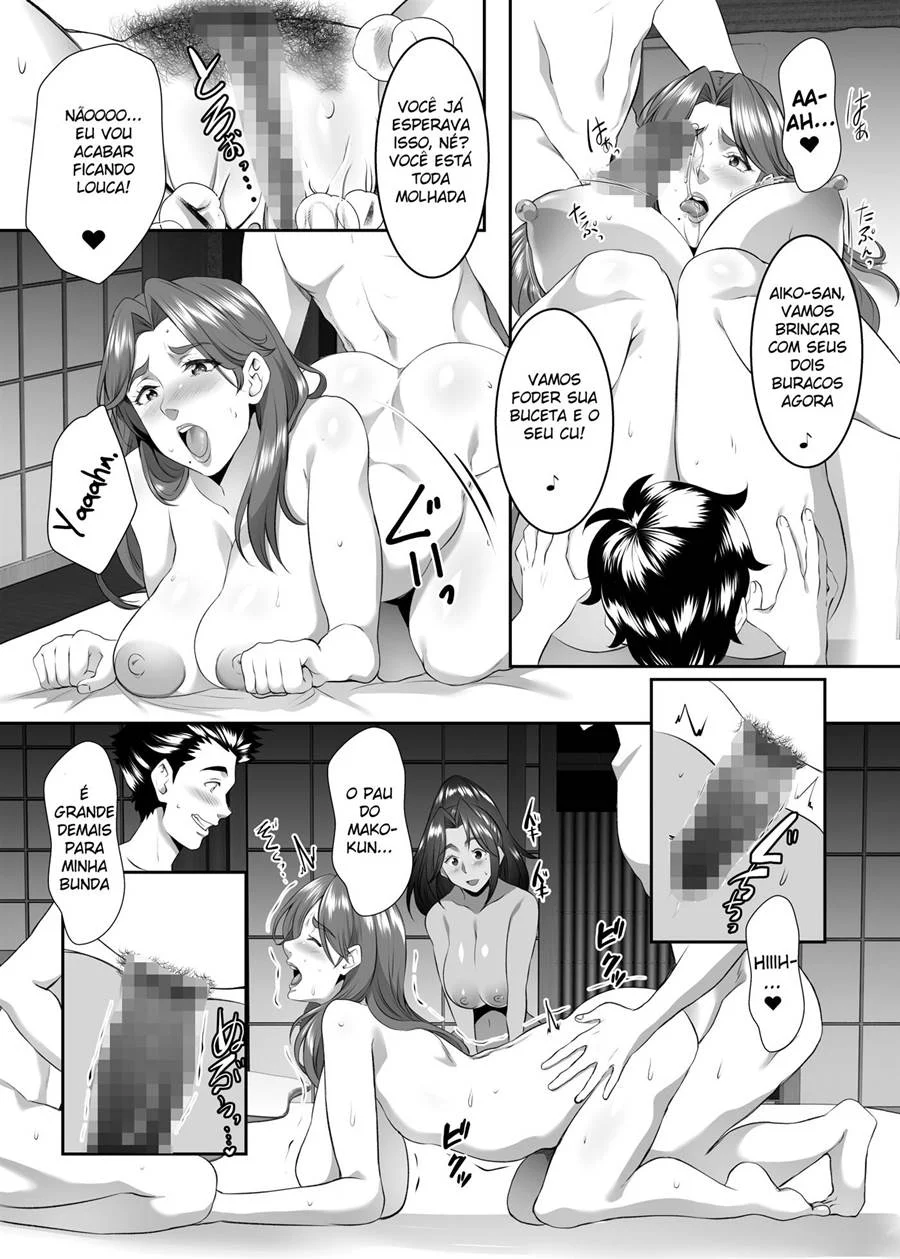 Sua Mãe é uma Vadia Gostosa - Hentai Explícito de Família