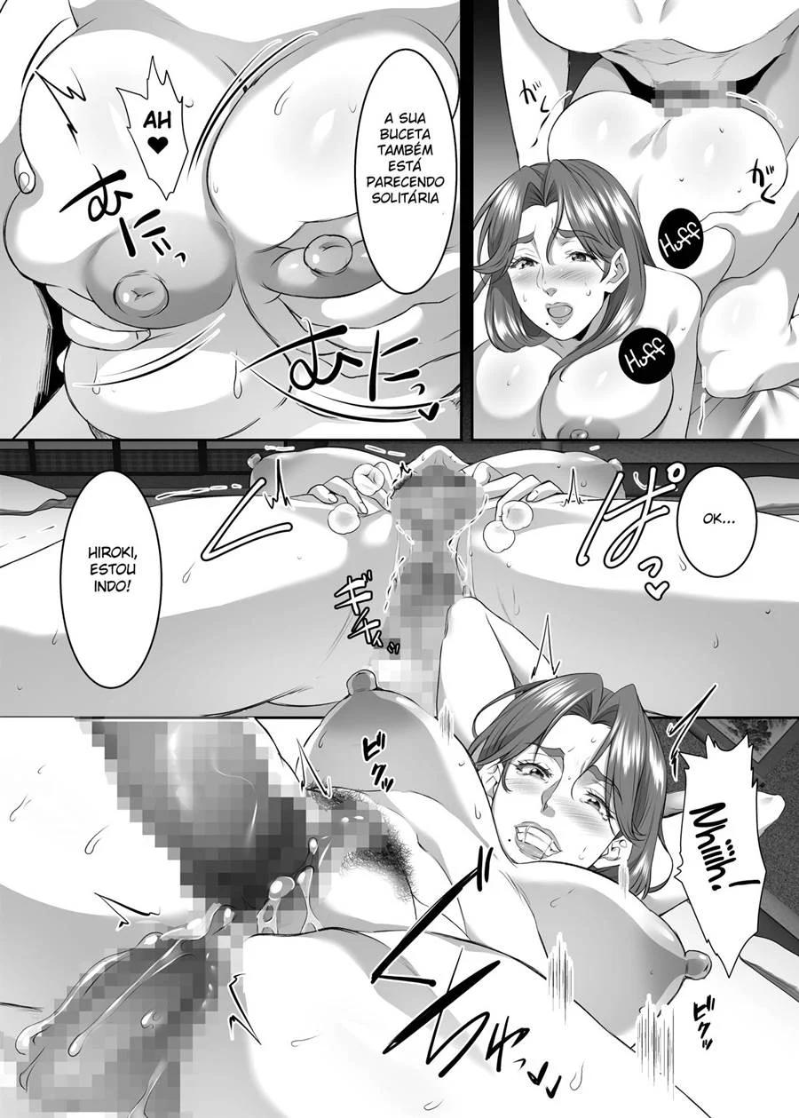 Sua Mãe é uma Vadia Gostosa - Hentai Explícito de Família