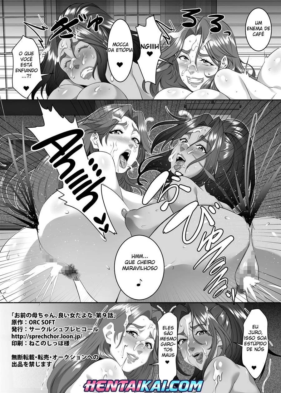 Sua Mãe é uma Vadia Gostosa - Hentai Explícito de Família