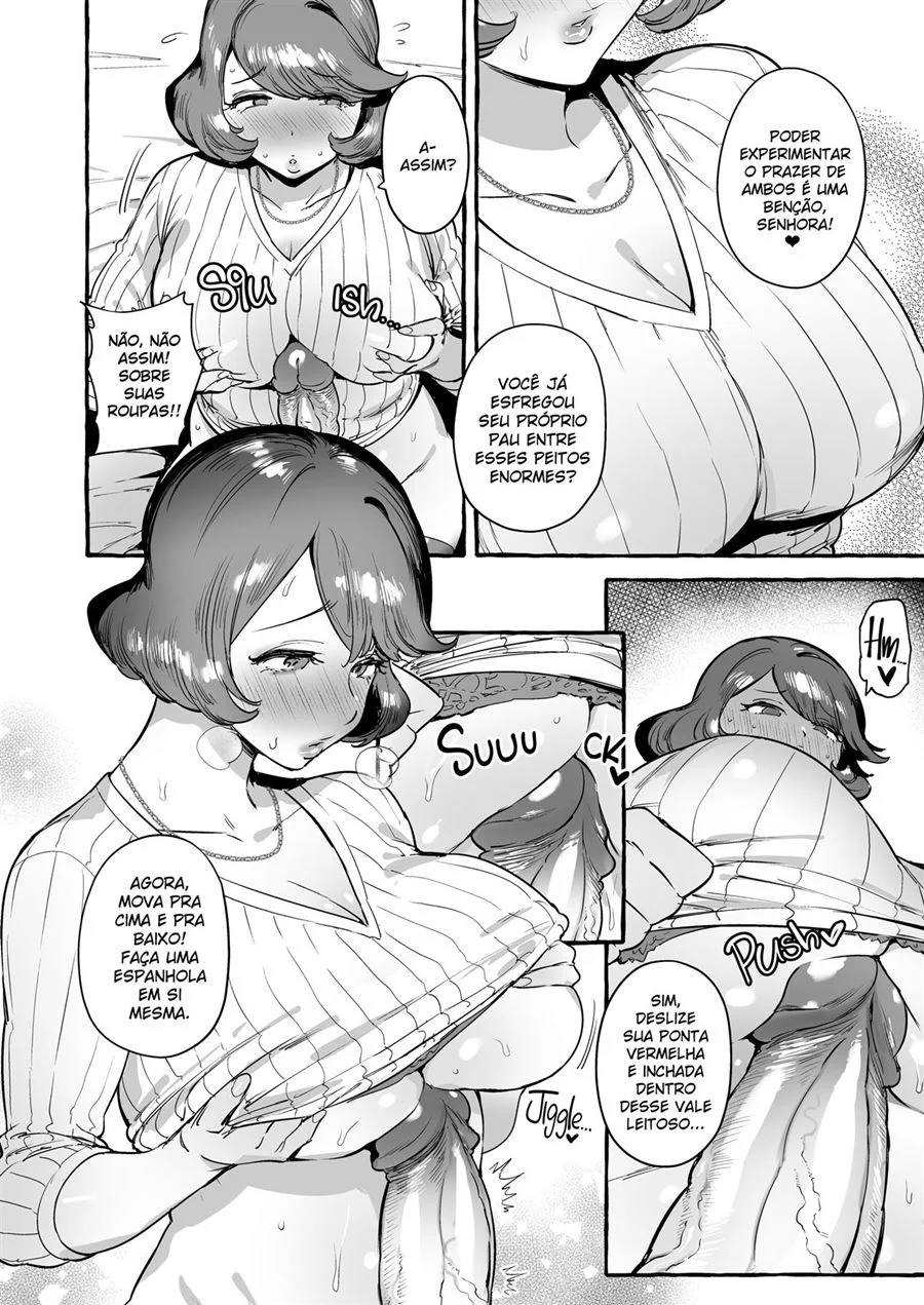 Sua Mãe Chorando de Tesão - Hentai Explícito em HQ