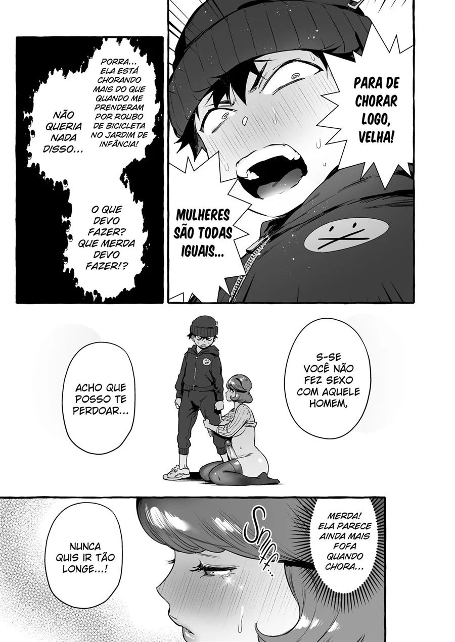 Sua Mãe Chorando de Tesão - Hentai Explícito em HQ