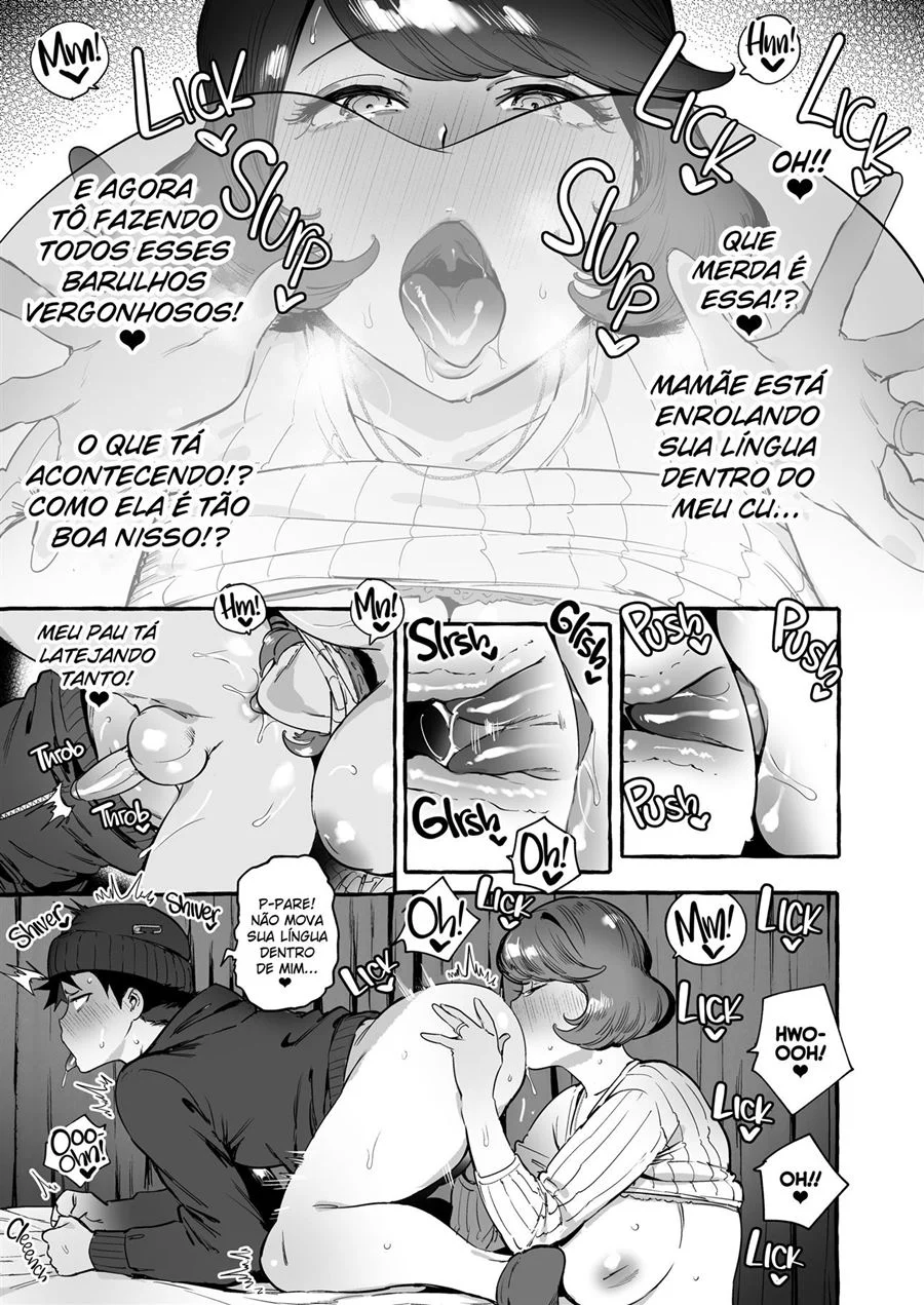 Sua Mãe Chorando de Tesão - Hentai Explícito em HQ