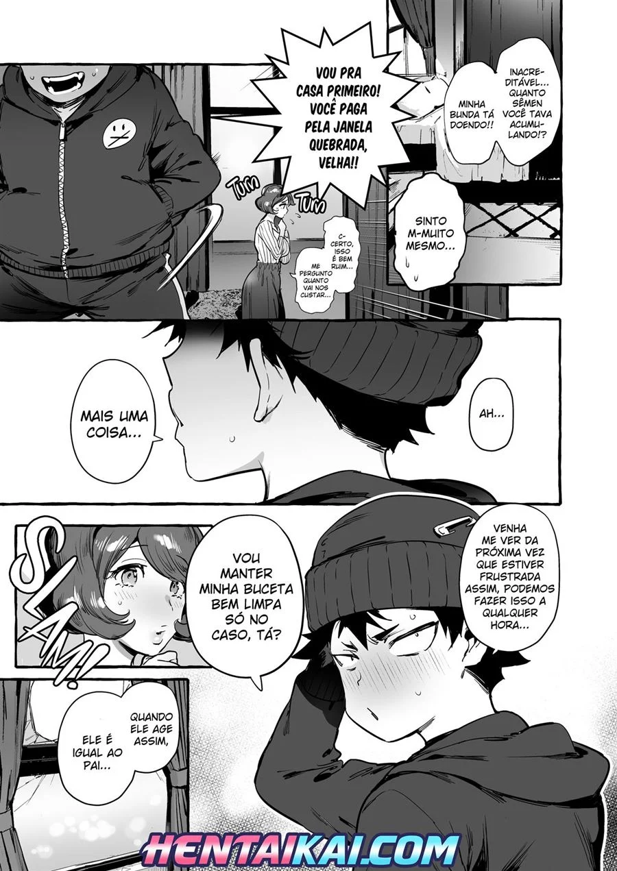 Sua Mãe Chorando de Tesão - Hentai Explícito em HQ