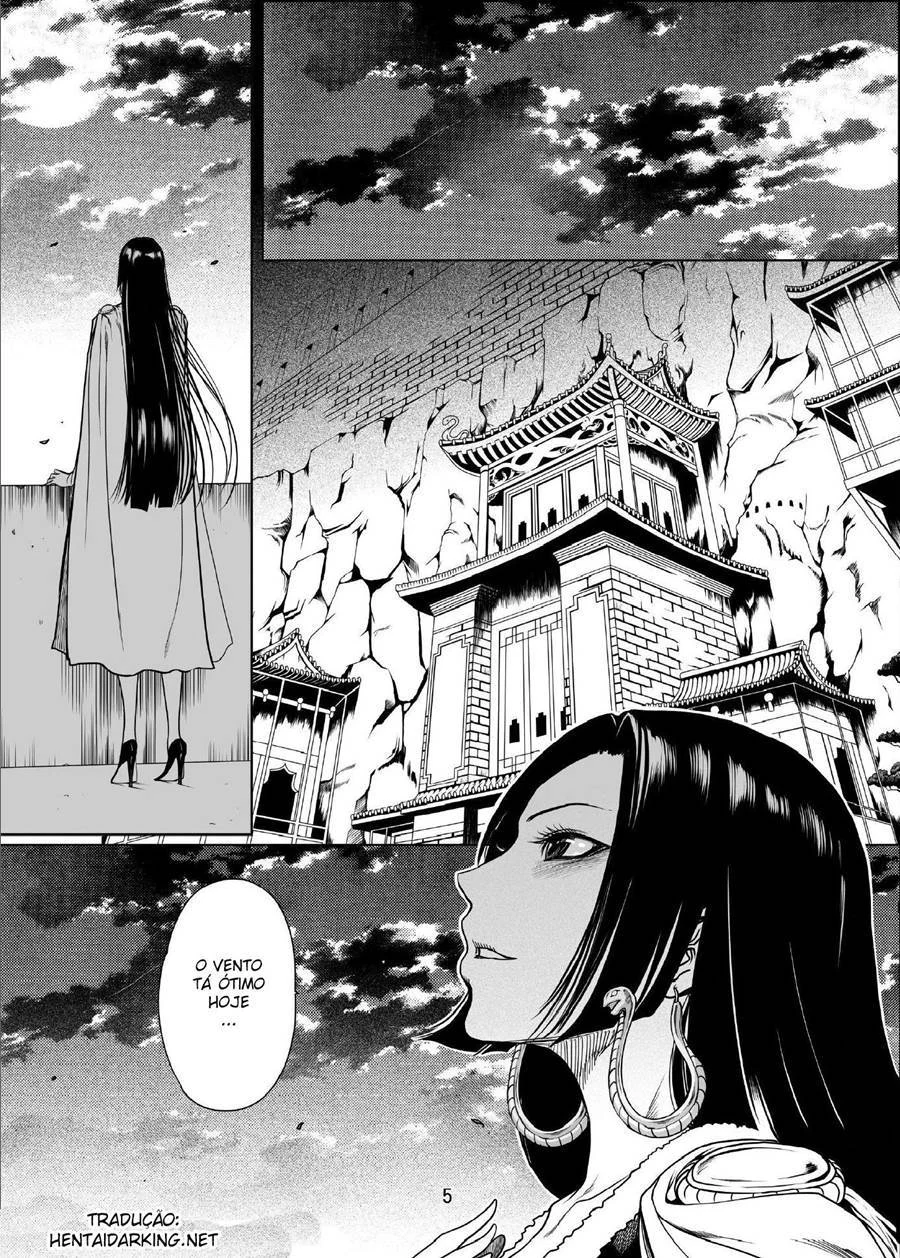 Peituda da Amazonas Arregaçada: Sexo Explícito com Boa Hancock nos Quadrinhos