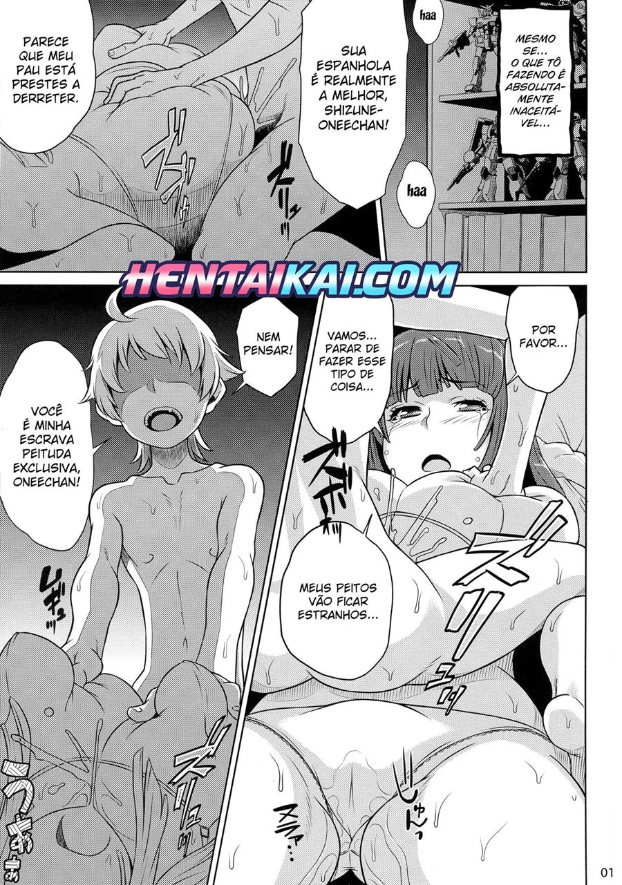 Fantasias Eróticas com Lolitas Safadas - HQ +18 Explícita