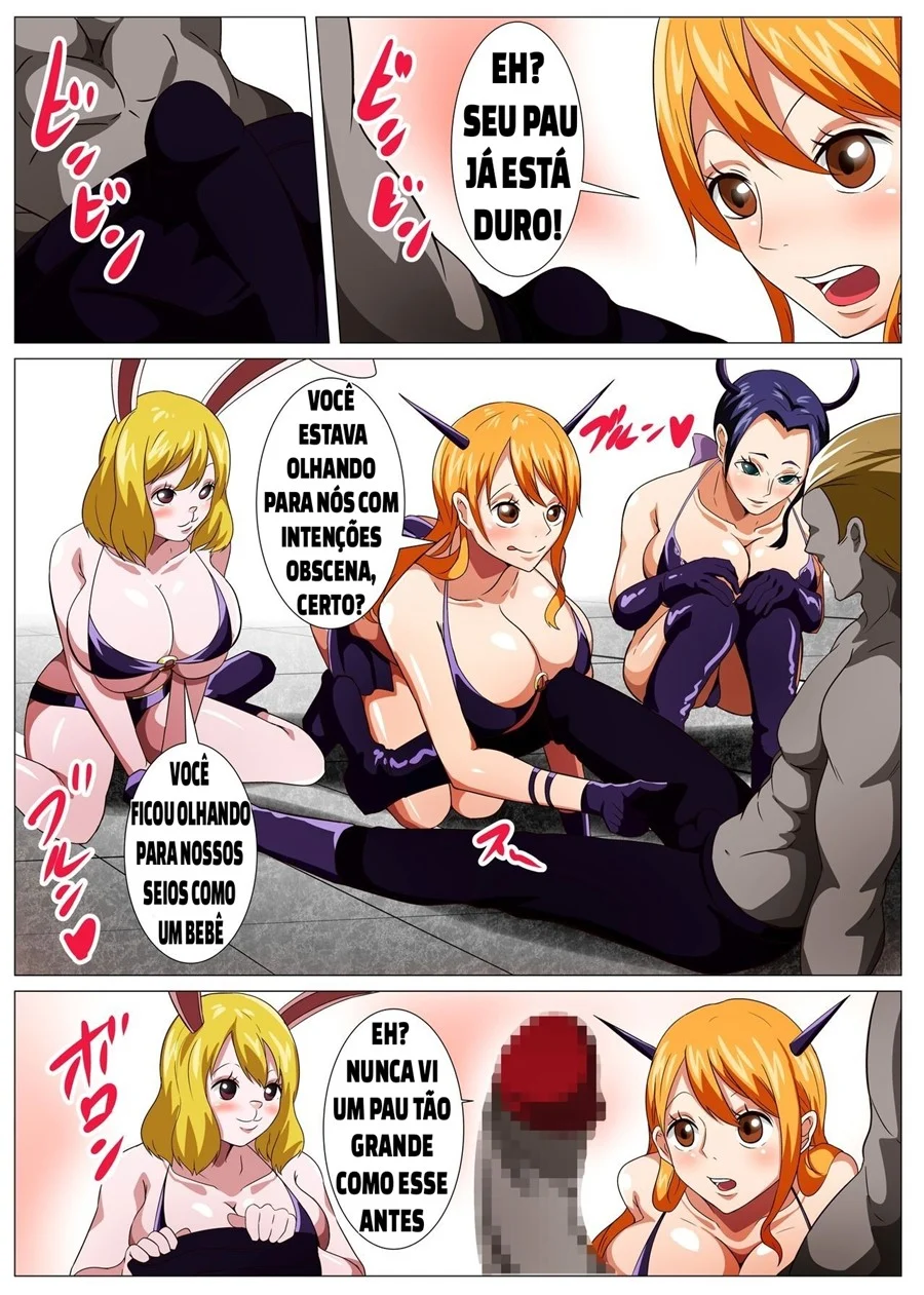 Hentai Explícito de Oni Cos: Sexo Proibido com as Personagens de One Piece