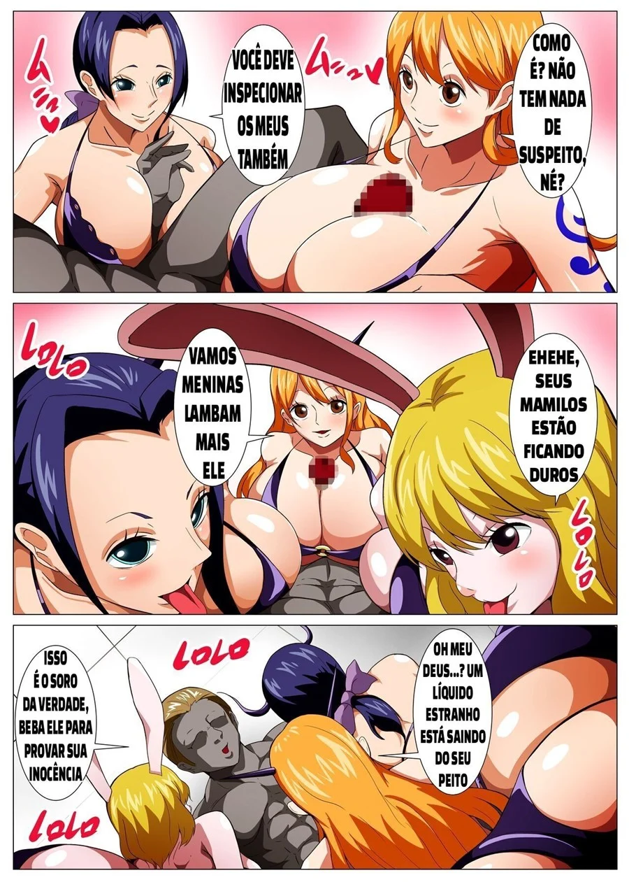 Hentai Explícito de Oni Cos: Sexo Proibido com as Personagens de One Piece