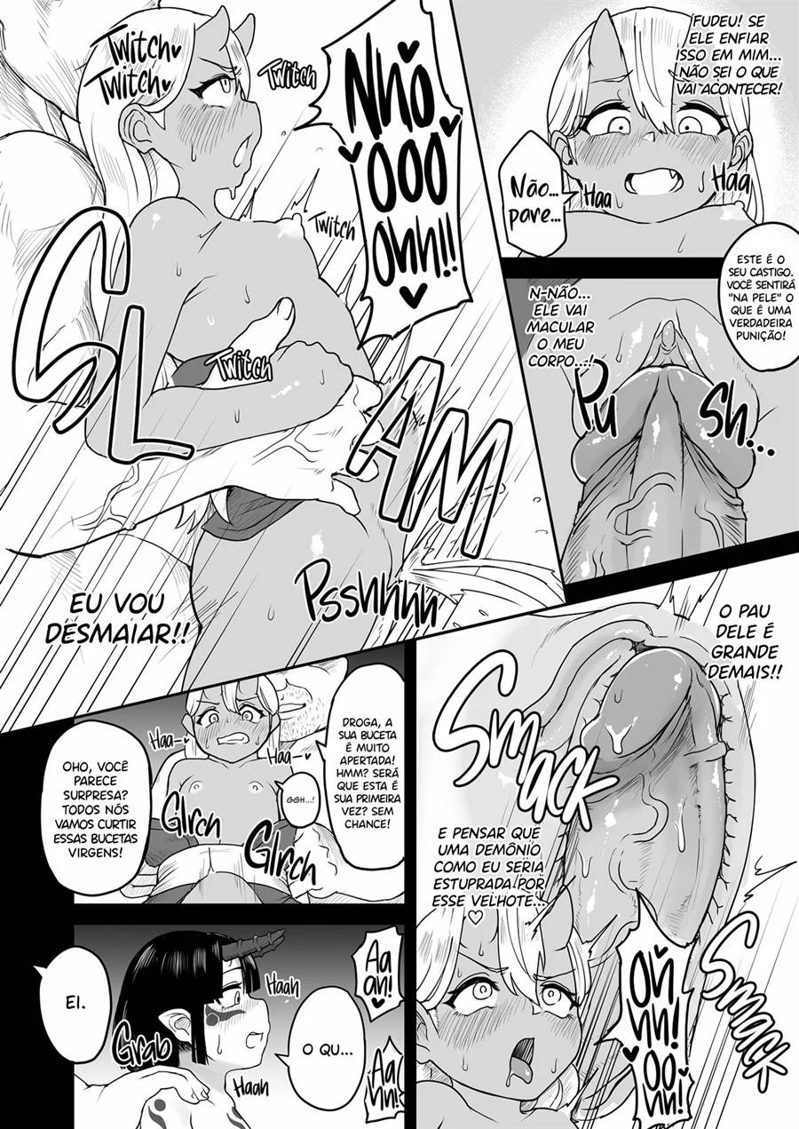 Bem-vindo à Prisão Onigashima: Quadrinhos Eróticos Explícitos