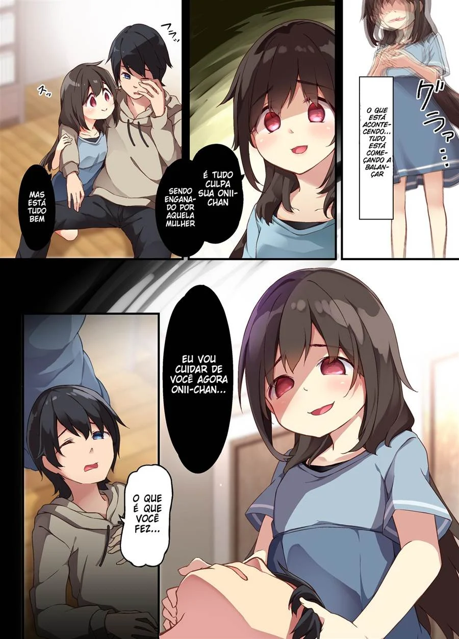 Irmãzinha Yandere Troca de Corpos para Engravidar do Irmão em Sexo Tabu